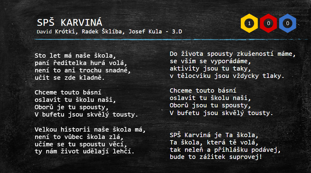 TYR – Střední průmyslová škola Karviná | Technika je budoucnost ...